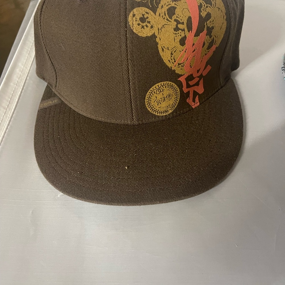 NWT Split Clothing Streetwear Cap Hat Adult Flexfit Brown